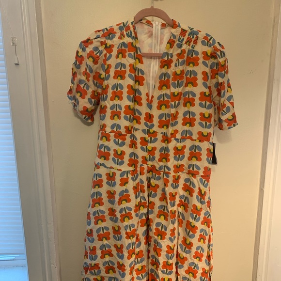 Mod Tulip print cocktail dress - Picture 2 of 13